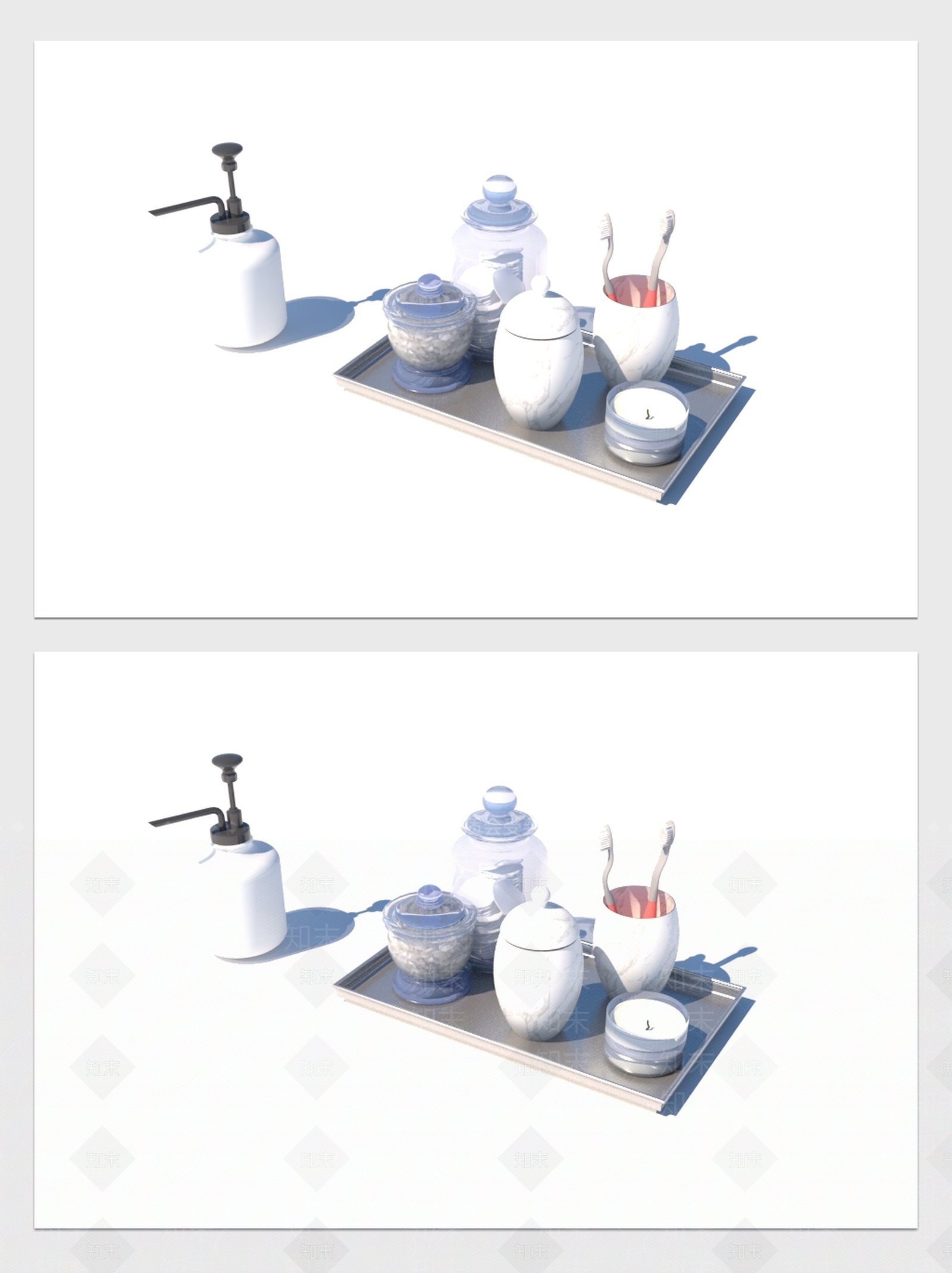 洗浴用品SU模型下载【ID:1151069595】