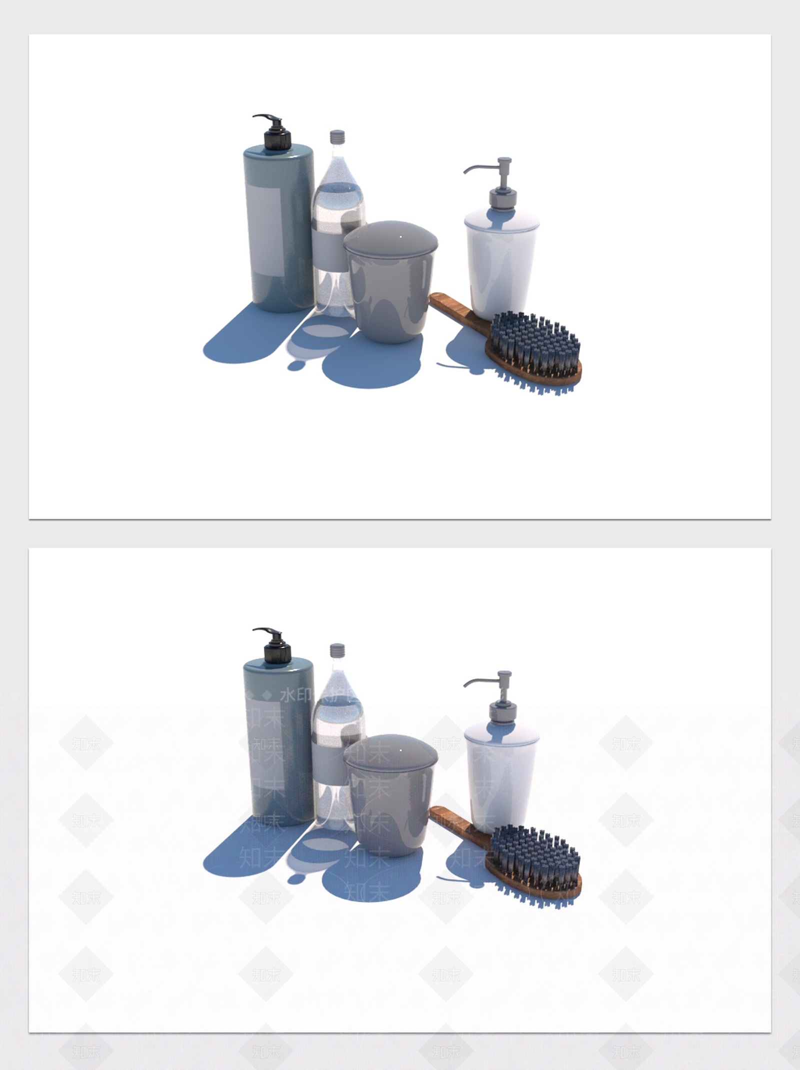 洗浴用品SU模型下载【ID:1151070973】