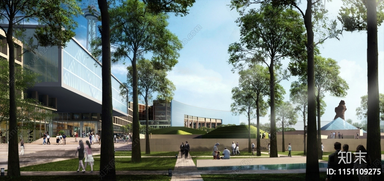 现代株洲市炎帝广场天台公园景观方案文本下载【ID:1151109275】