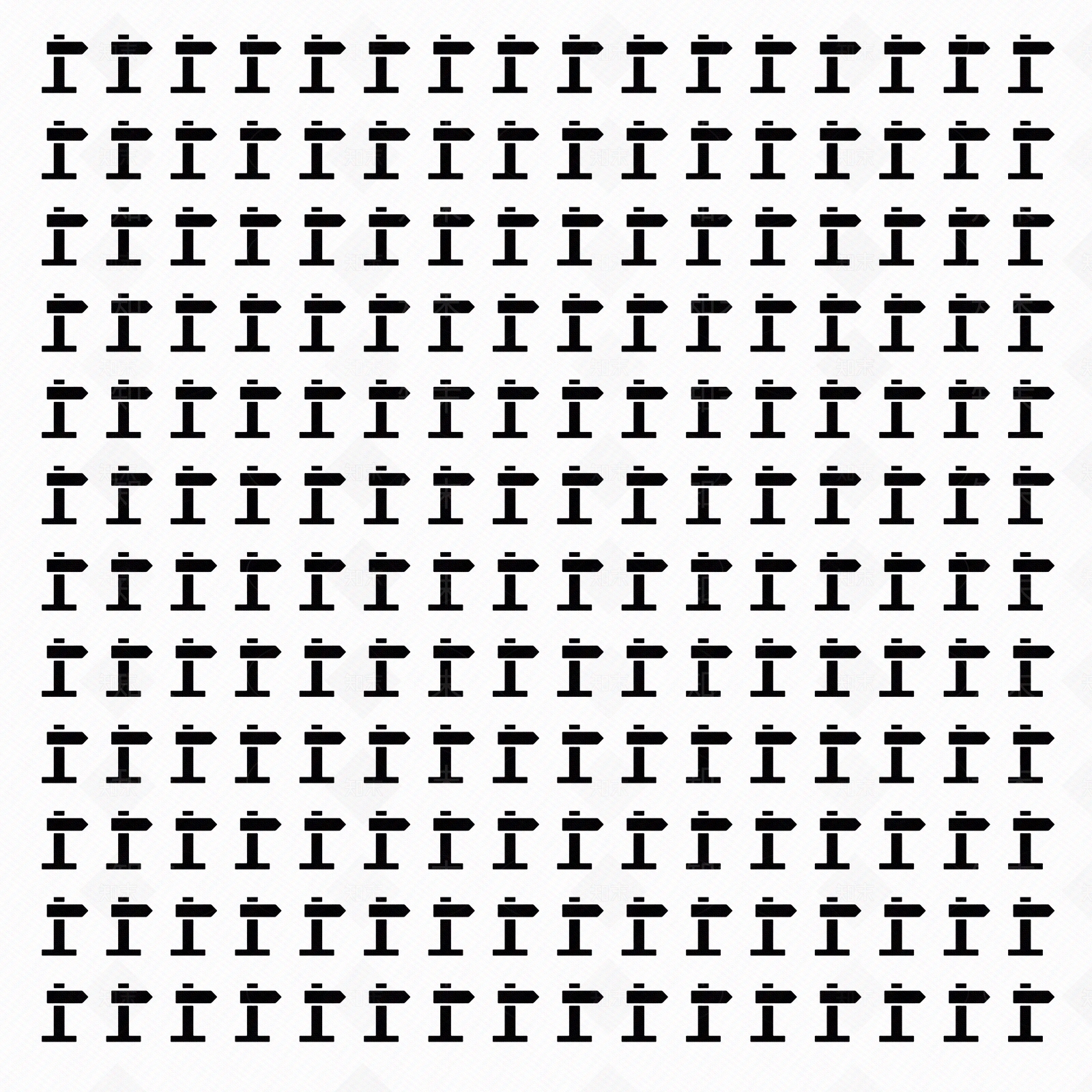 指示牌冲孔板贴图下载【ID:1151119287】