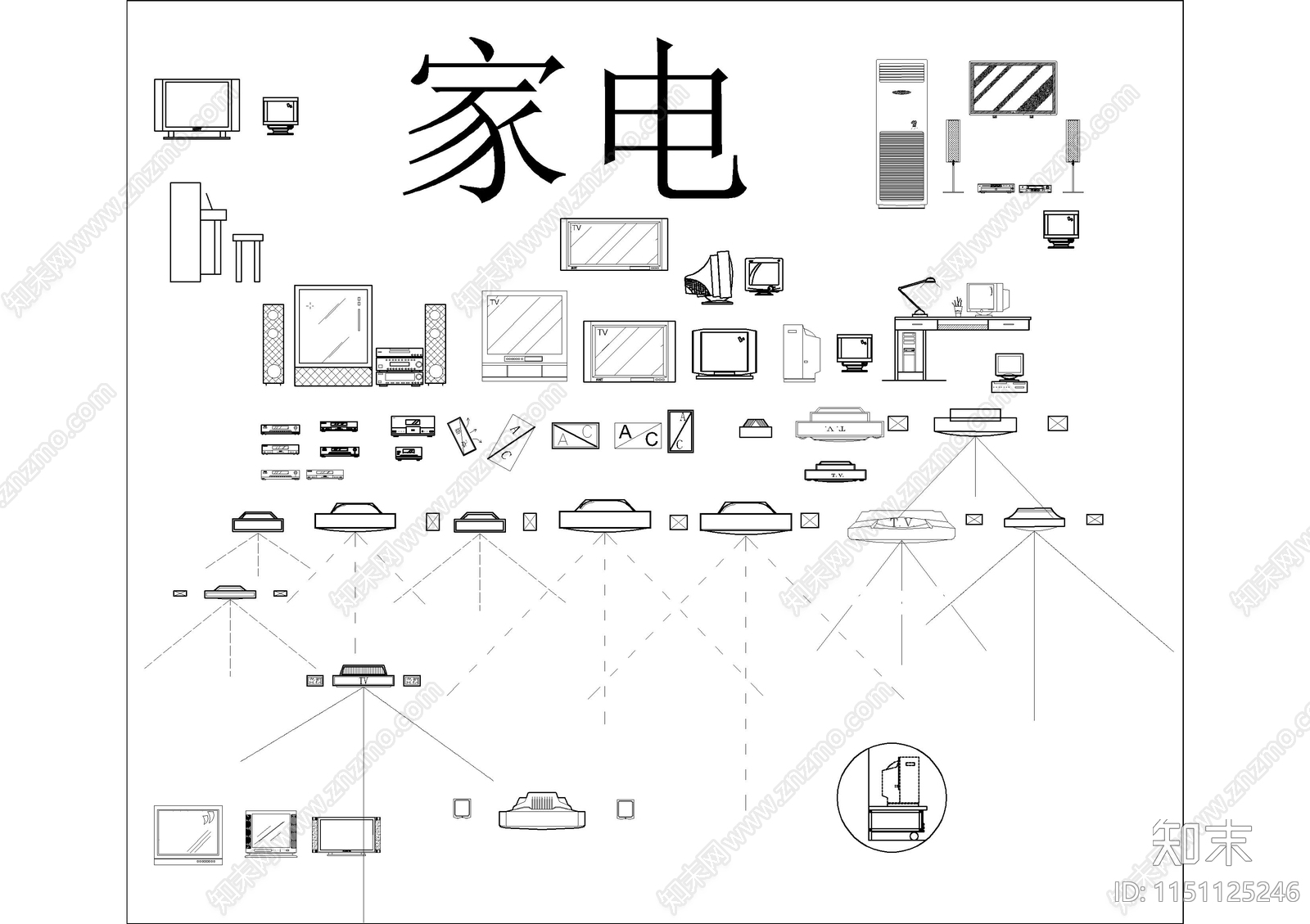 平面工装图库cad施工图下载【ID:1151125246】