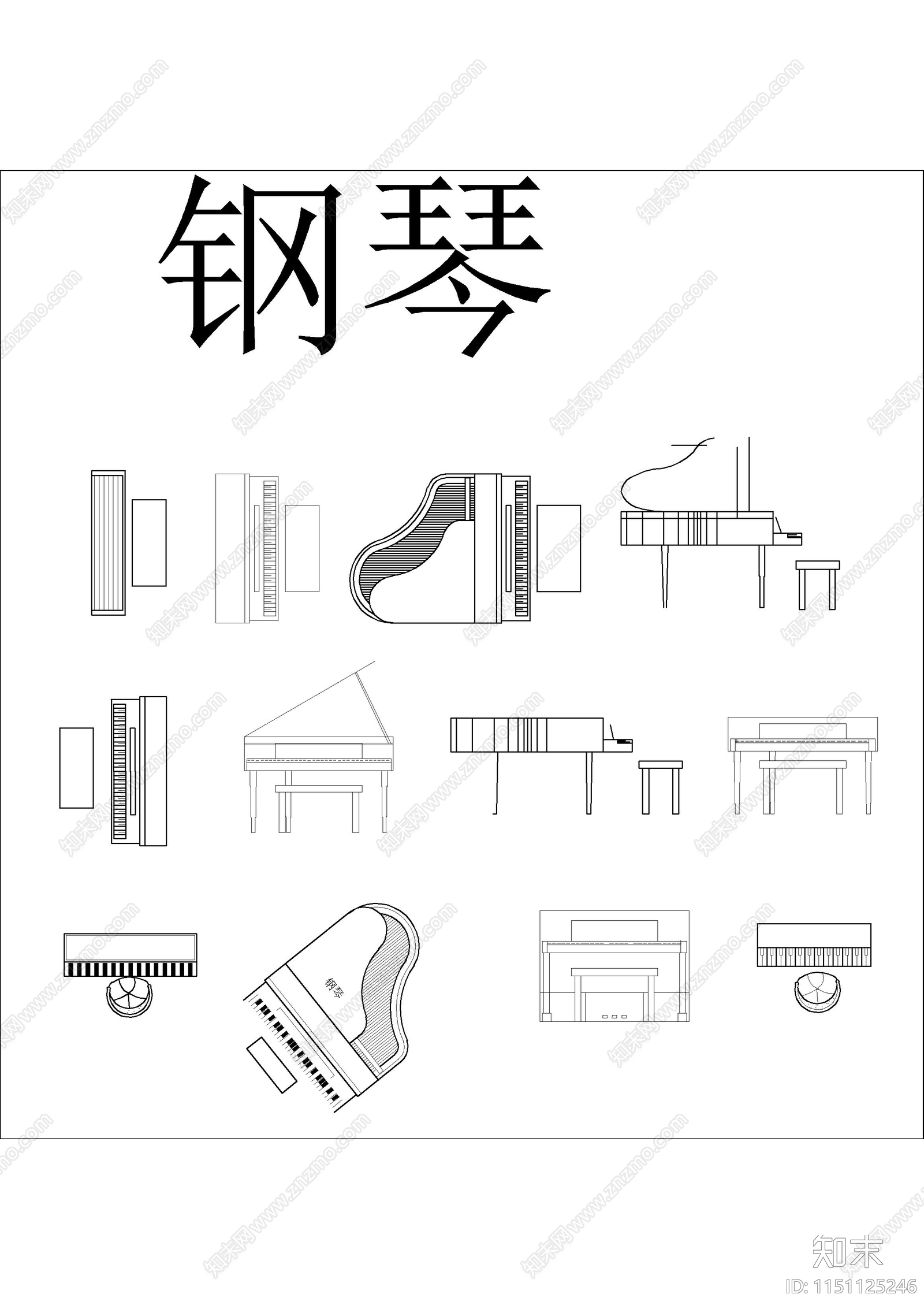 平面工装图库cad施工图下载【ID:1151125246】