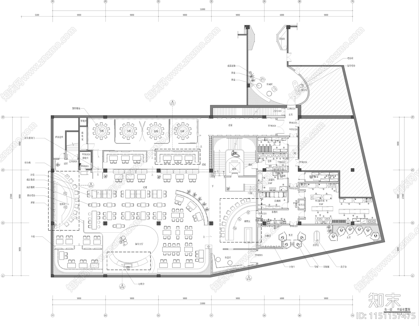 厦世贸cad施工图下载【ID:1151157475】