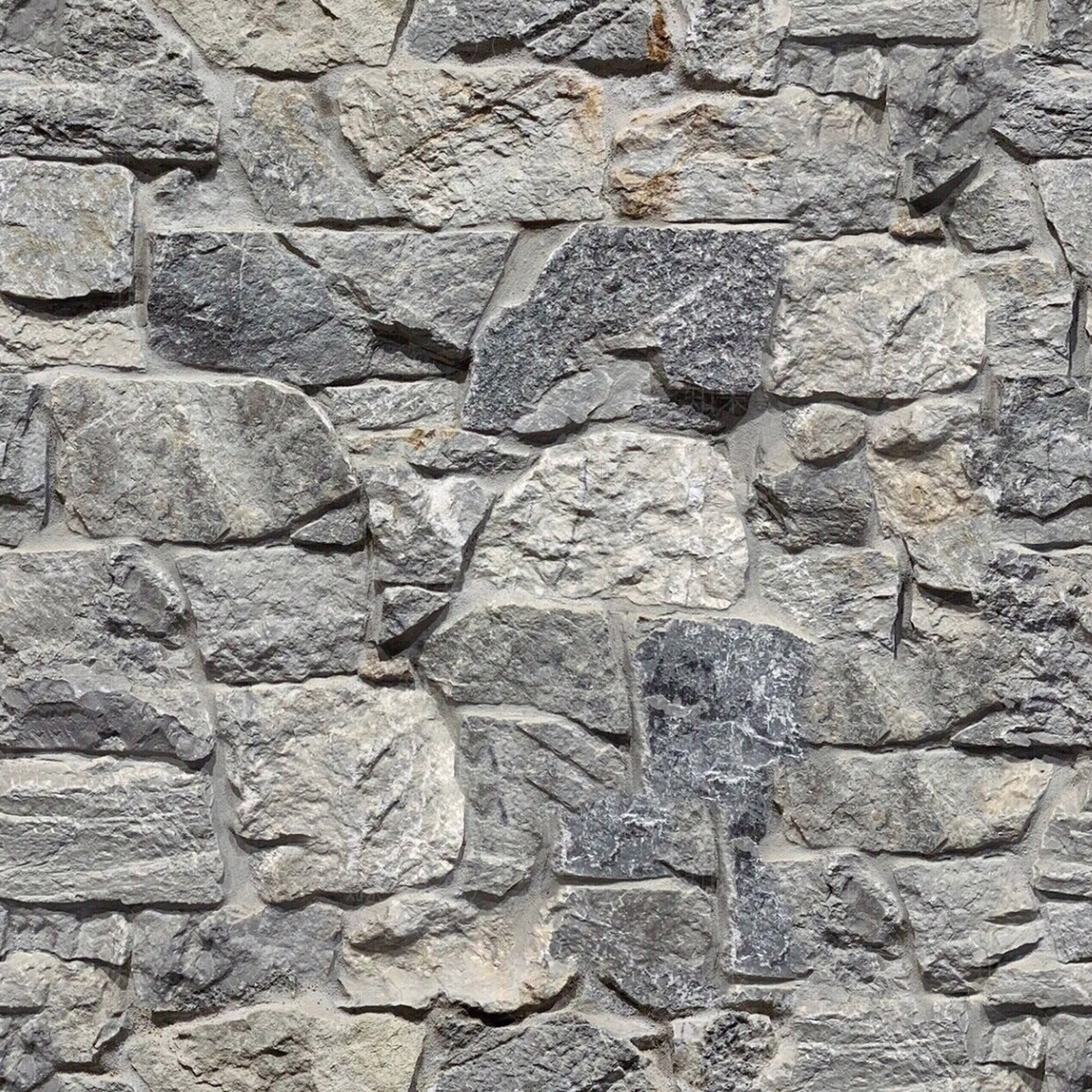 无缝岩石毛石文化石青石墙贴图下载【ID:1151157929】