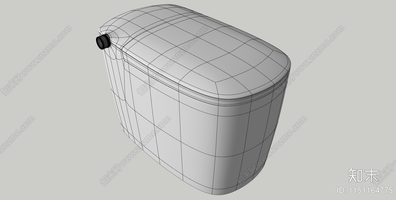 智能马桶SU模型下载【ID:1151164775】