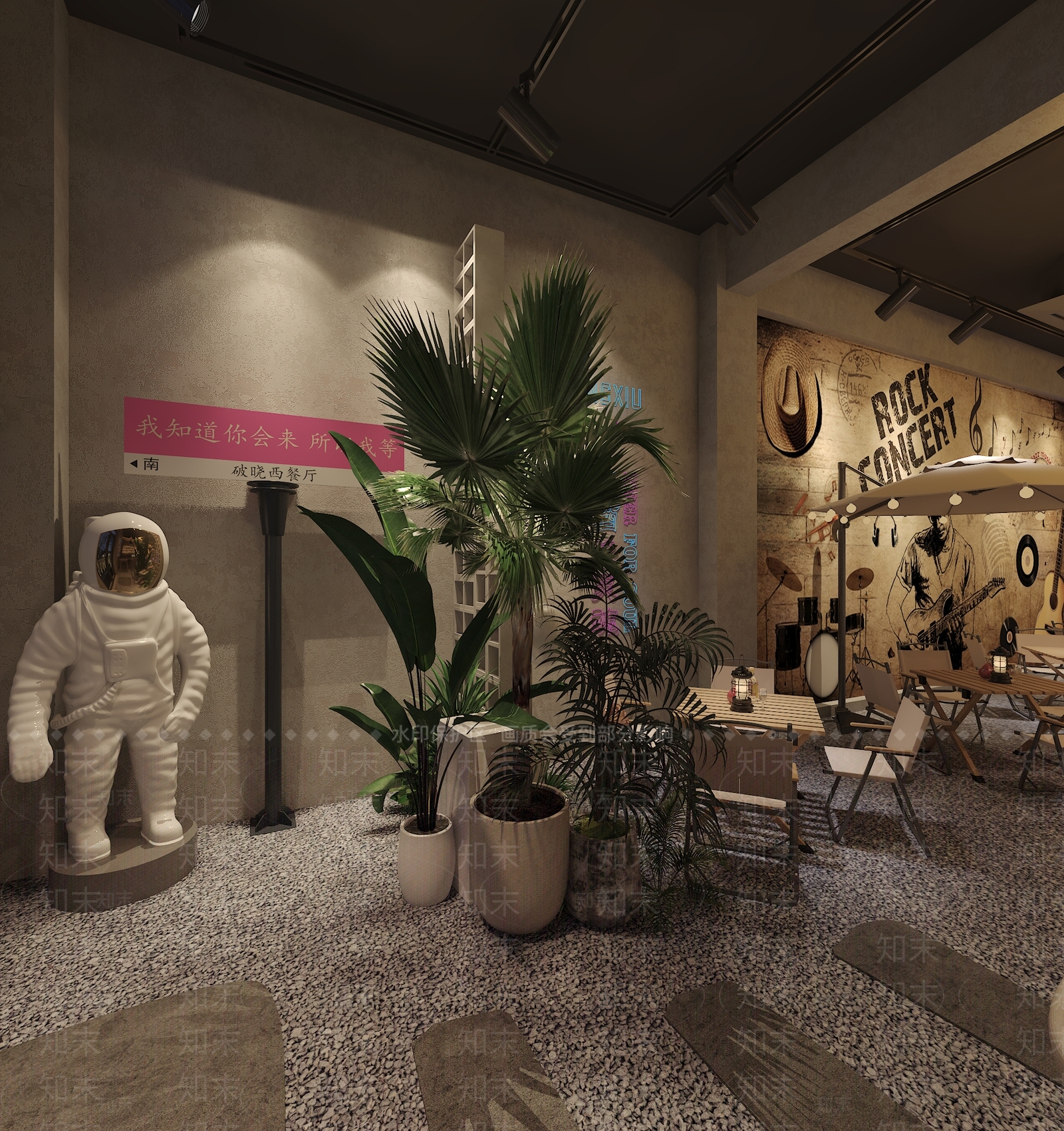 现代酒馆3D模型下载【ID:1214254554】