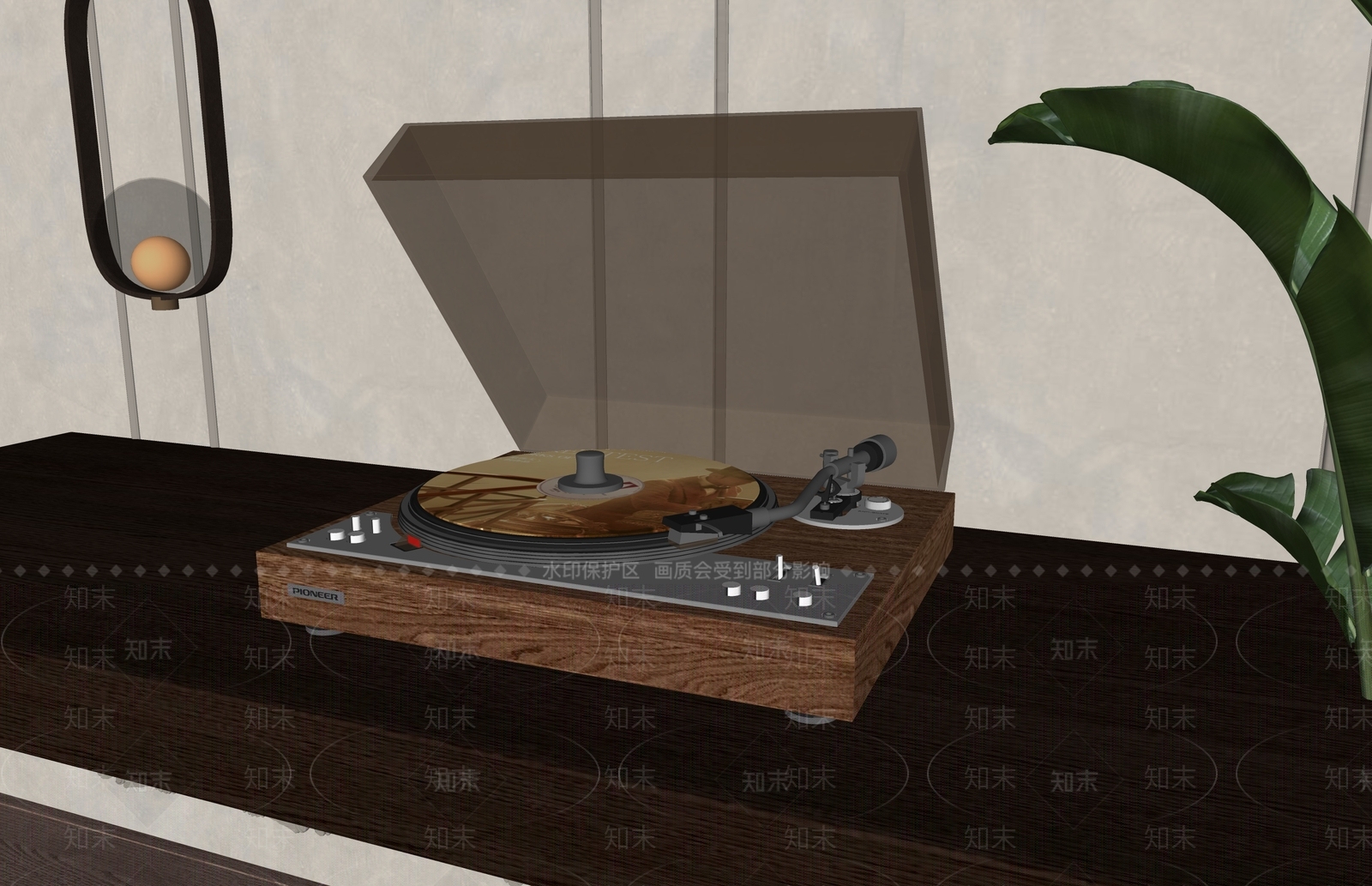 留声机SU模型下载【ID:1151173250】