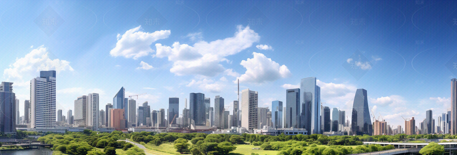 白天城市建筑户外外景贴图下载【ID:1151179049】