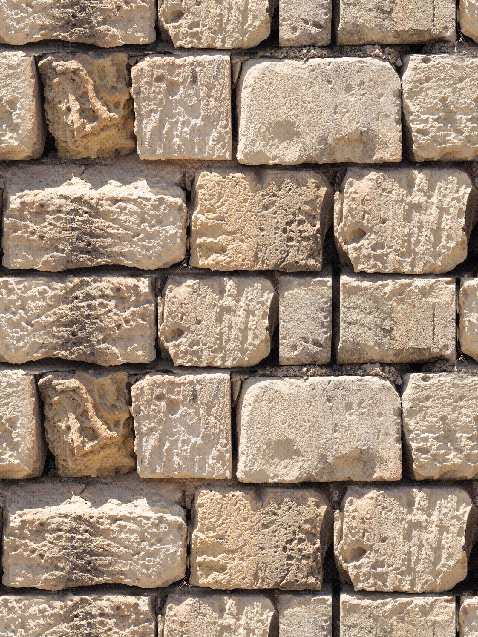 无缝陈旧风化斑驳岩石墙陶土砖墙贴图下载【ID:1151191239】
