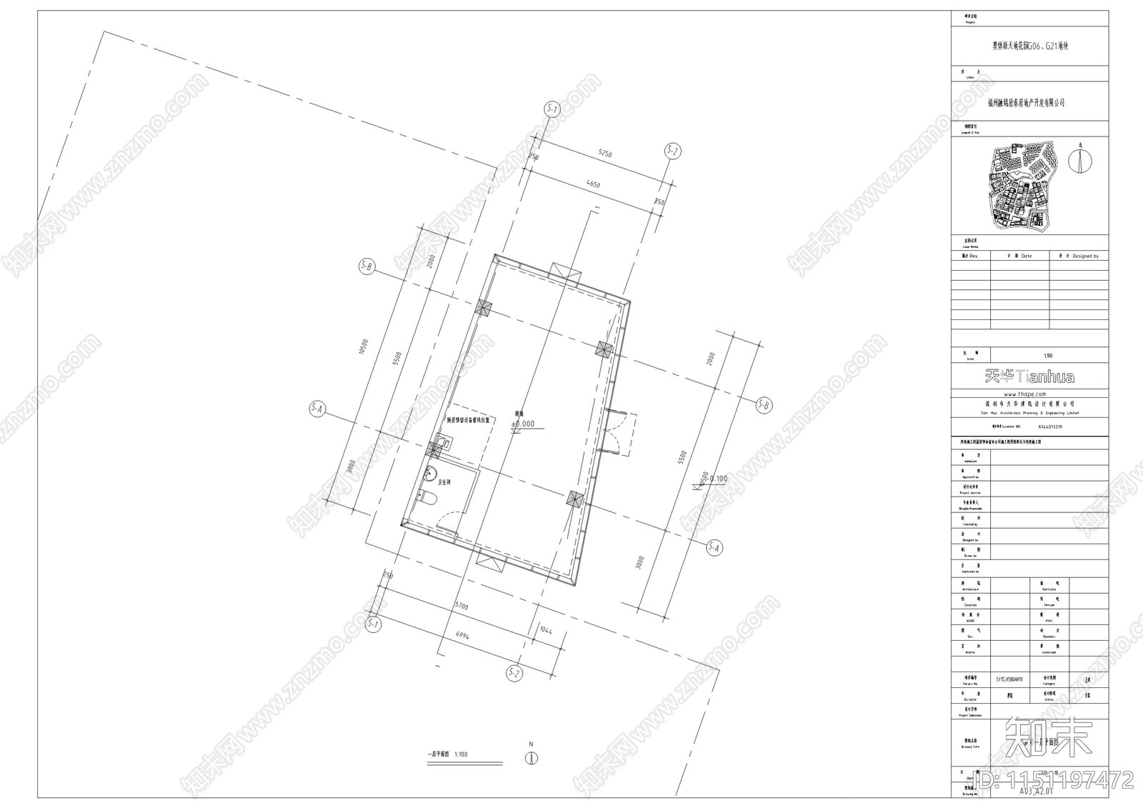 历史文化街区景观cad施工图下载【ID:1151197472】