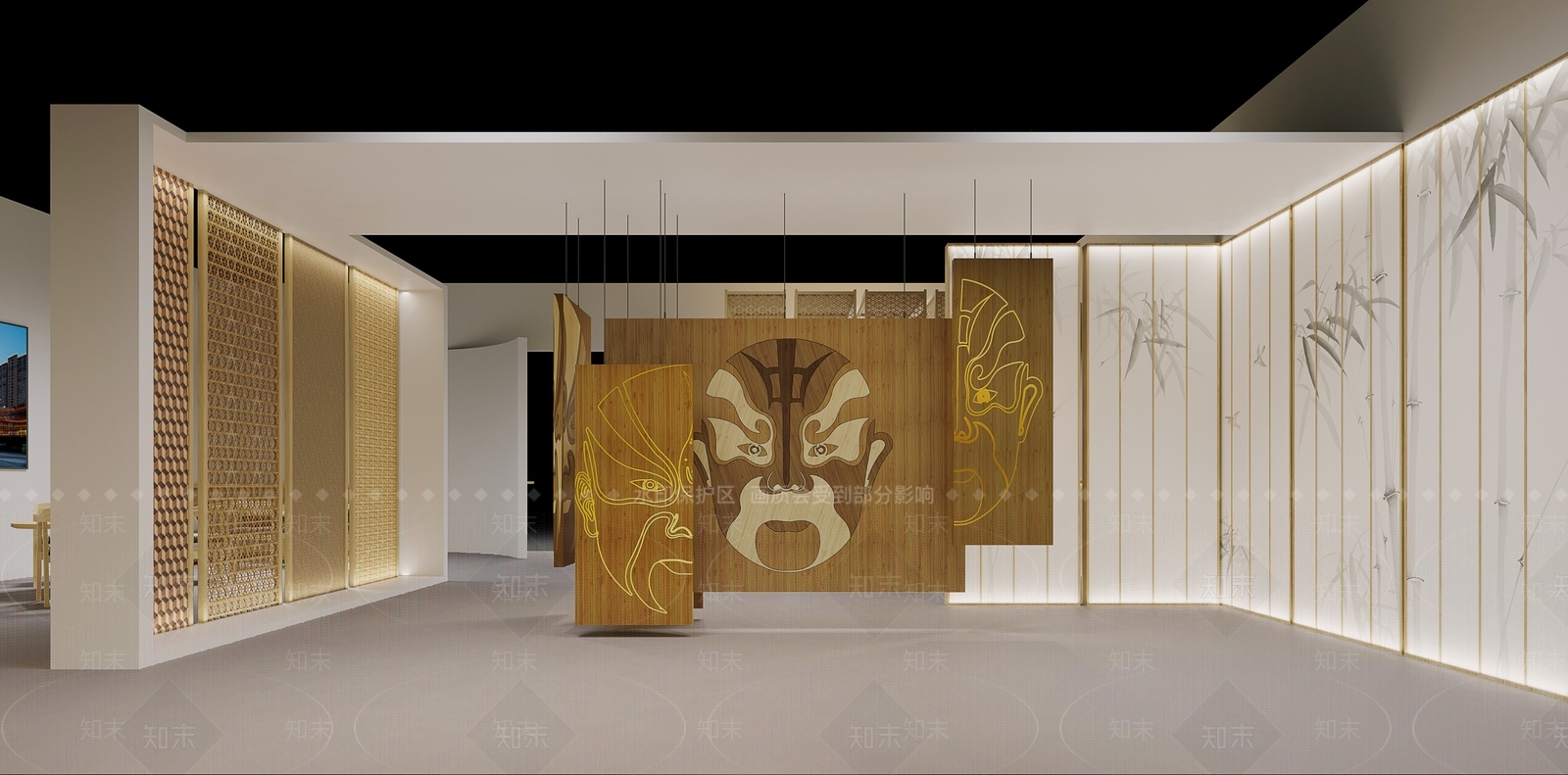 中式售楼处3D模型下载【ID:1214255581】