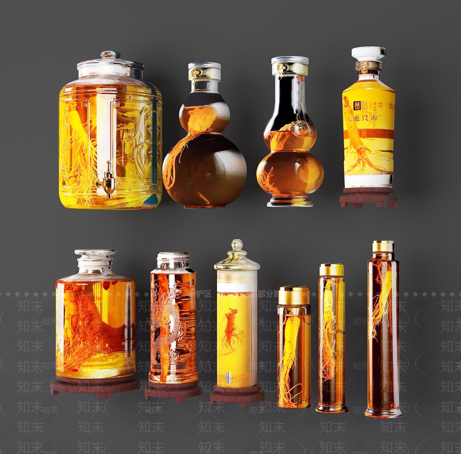 酒具SU模型下载【ID:1151213609】