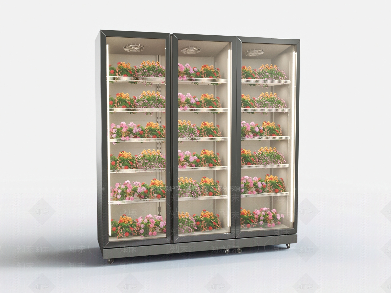 鲜花保鲜柜3D模型下载【ID:1151220160】