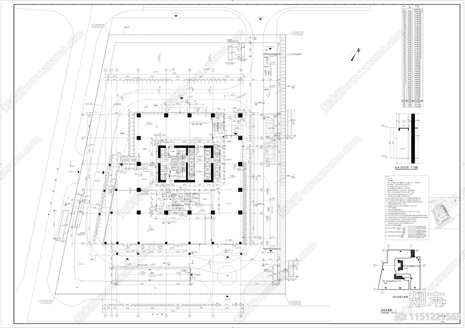 湛江市国基实业投资有限公司建筑cad施工图下载【ID:1151221563】