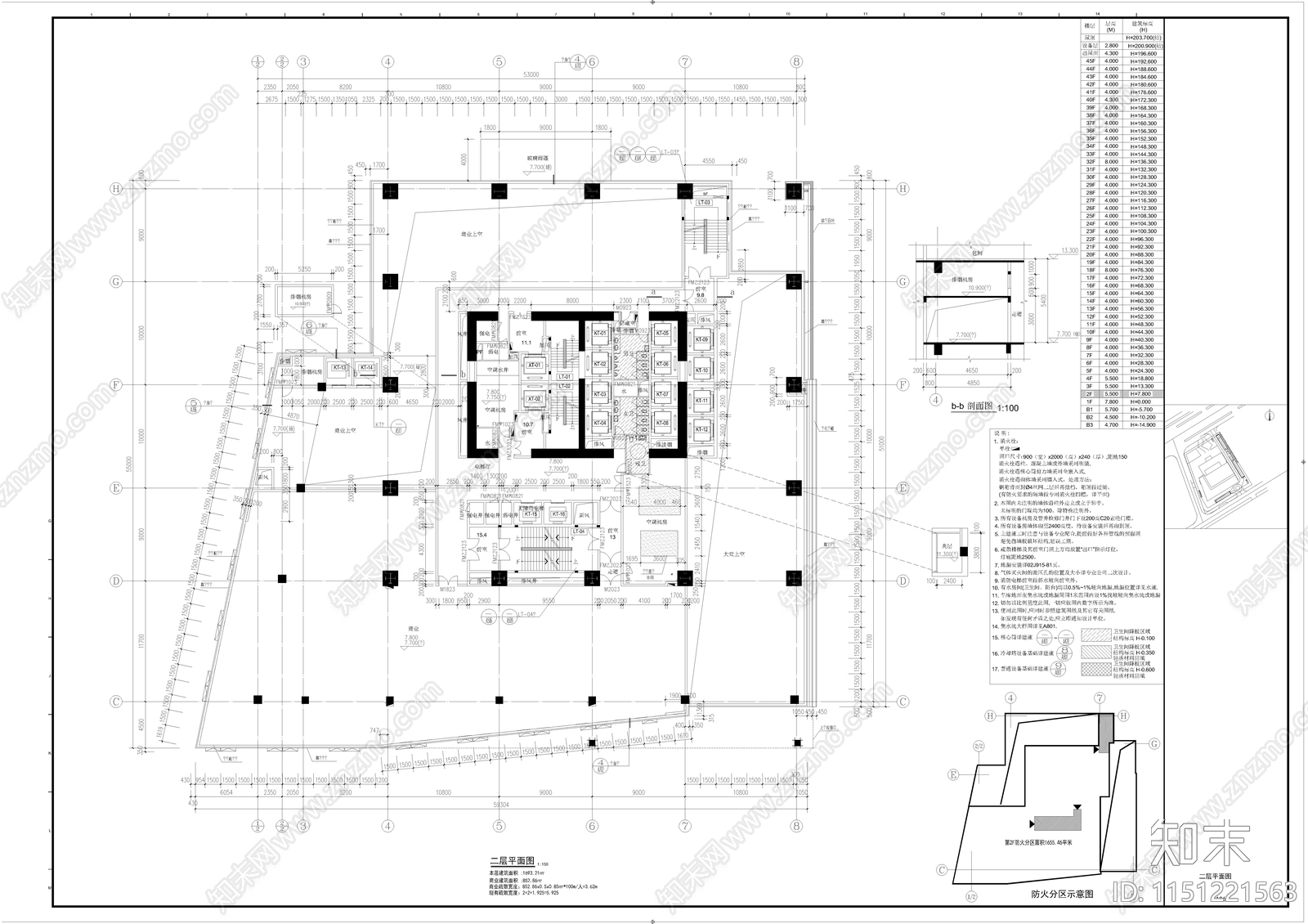 湛江市国基实业投资有限公司建筑cad施工图下载【ID:1151221563】