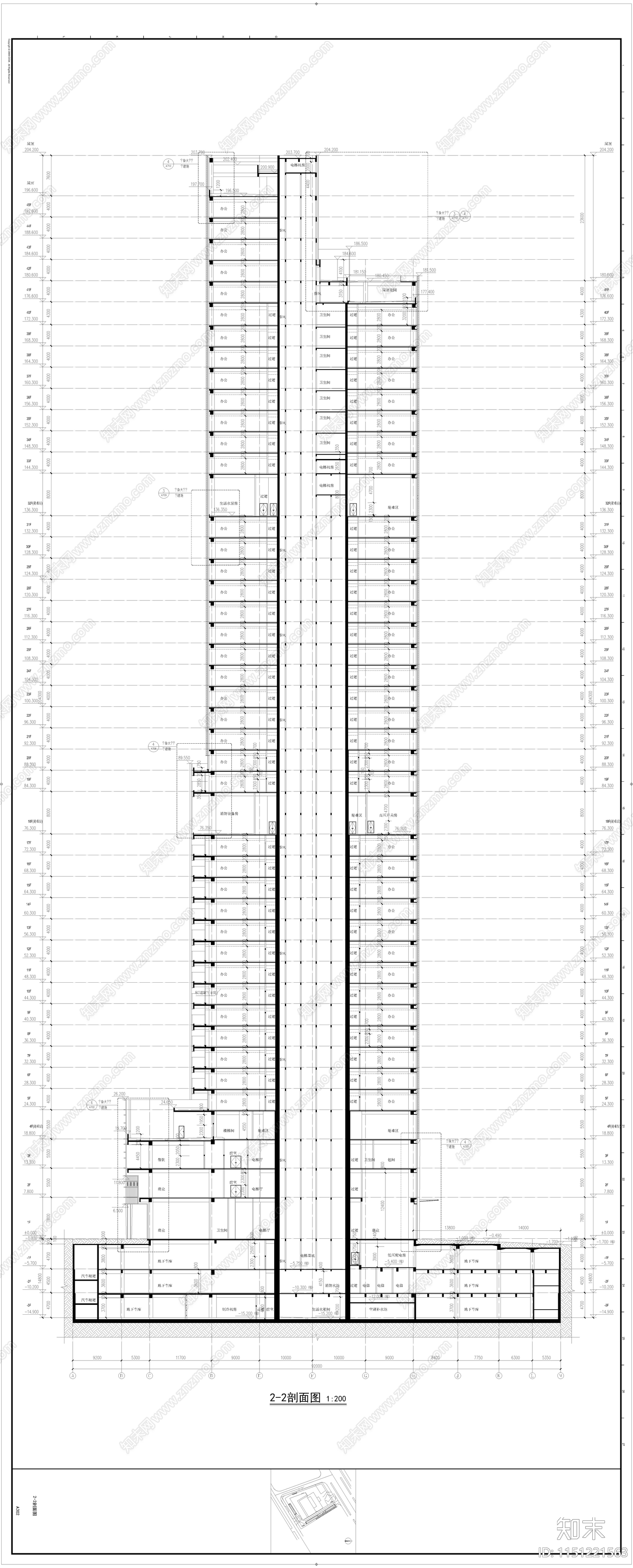 湛江市国基实业投资有限公司建筑cad施工图下载【ID:1151221563】