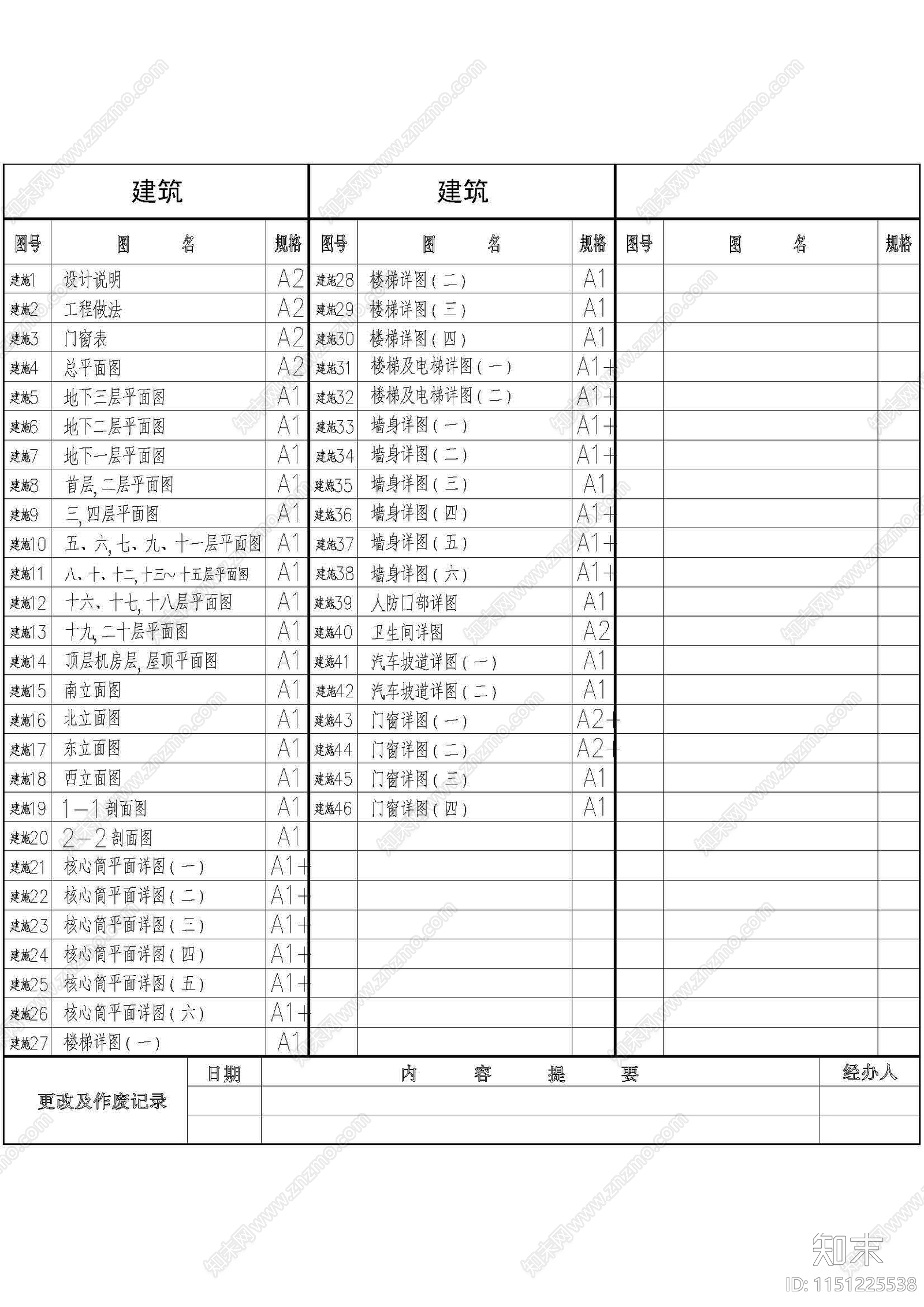 中关村时代科技中心建筑cad施工图下载【ID:1151225538】
