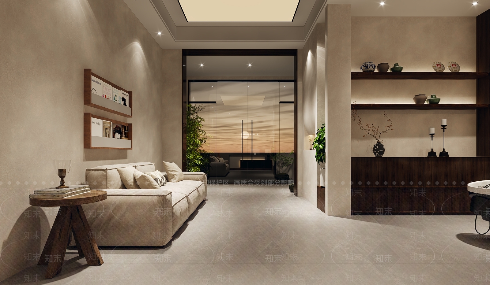 现代美容SPA店3D模型下载【ID:1151233723】