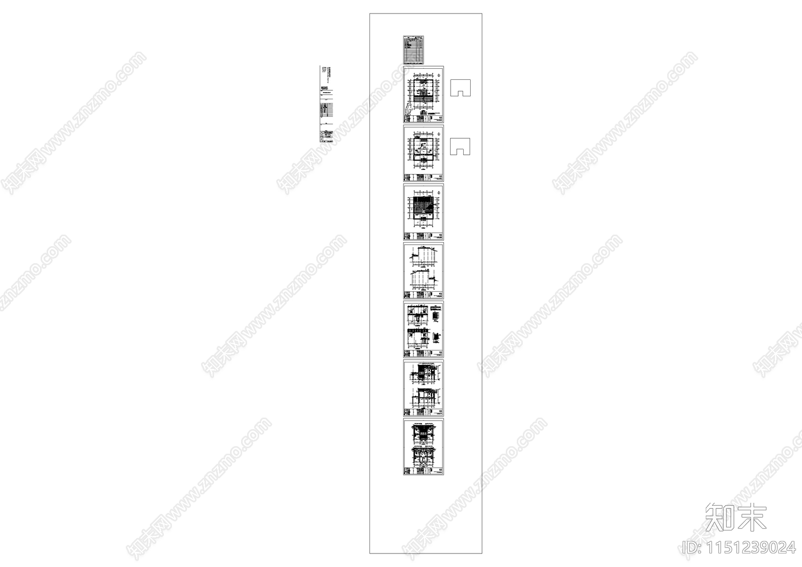 衢州市历史建筑修缮设计cad施工图下载【ID:1151239024】