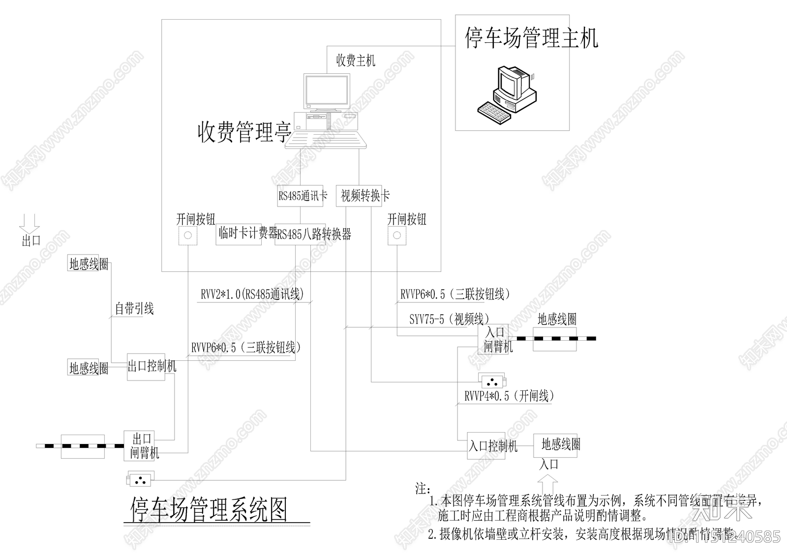 弱电智能布线网络风机多媒体施工图下载【ID:1151240585】