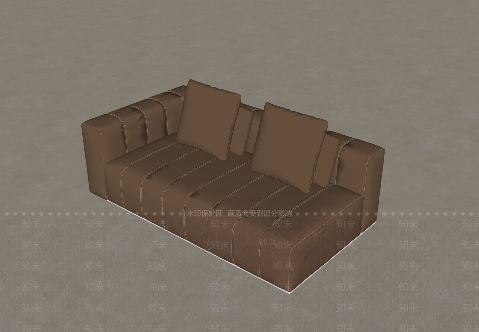 现代贵妃椅SU模型下载【ID:1151246110】