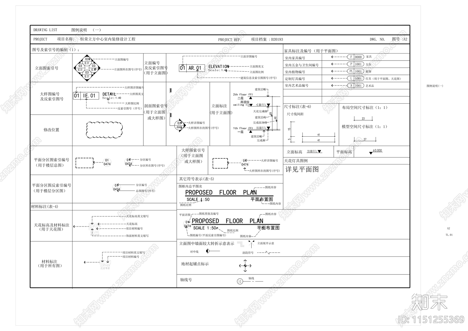 材料表cad施工图下载【ID:1151255369】