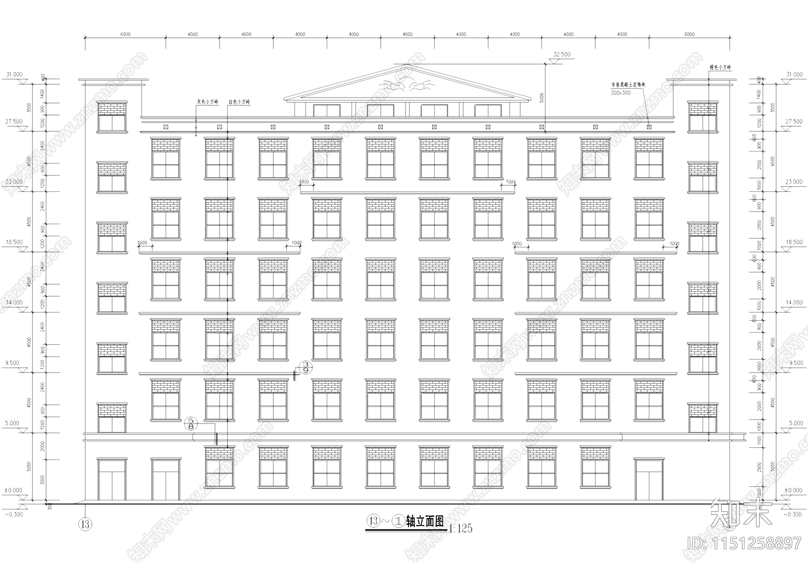 工业厂房车间建筑cad施工图下载【ID:1151258897】