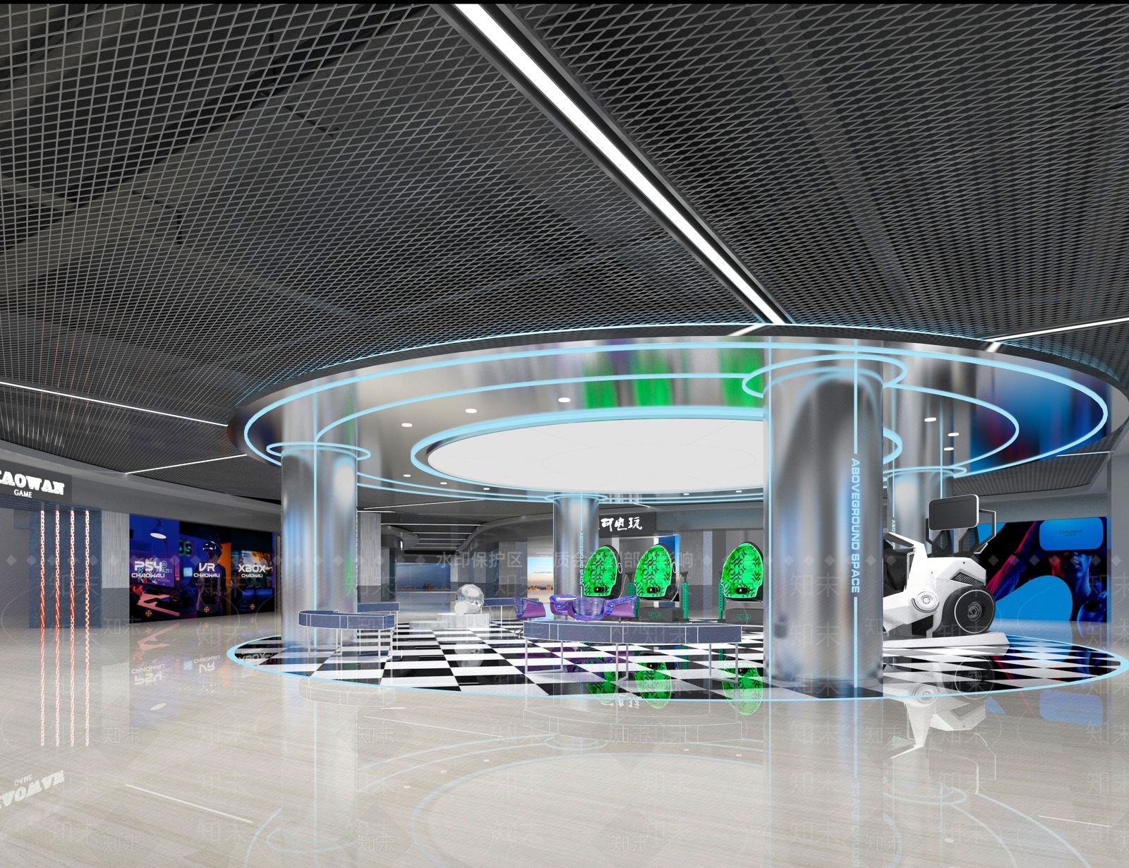 现代VR体验3D模型下载【ID:1151293304】