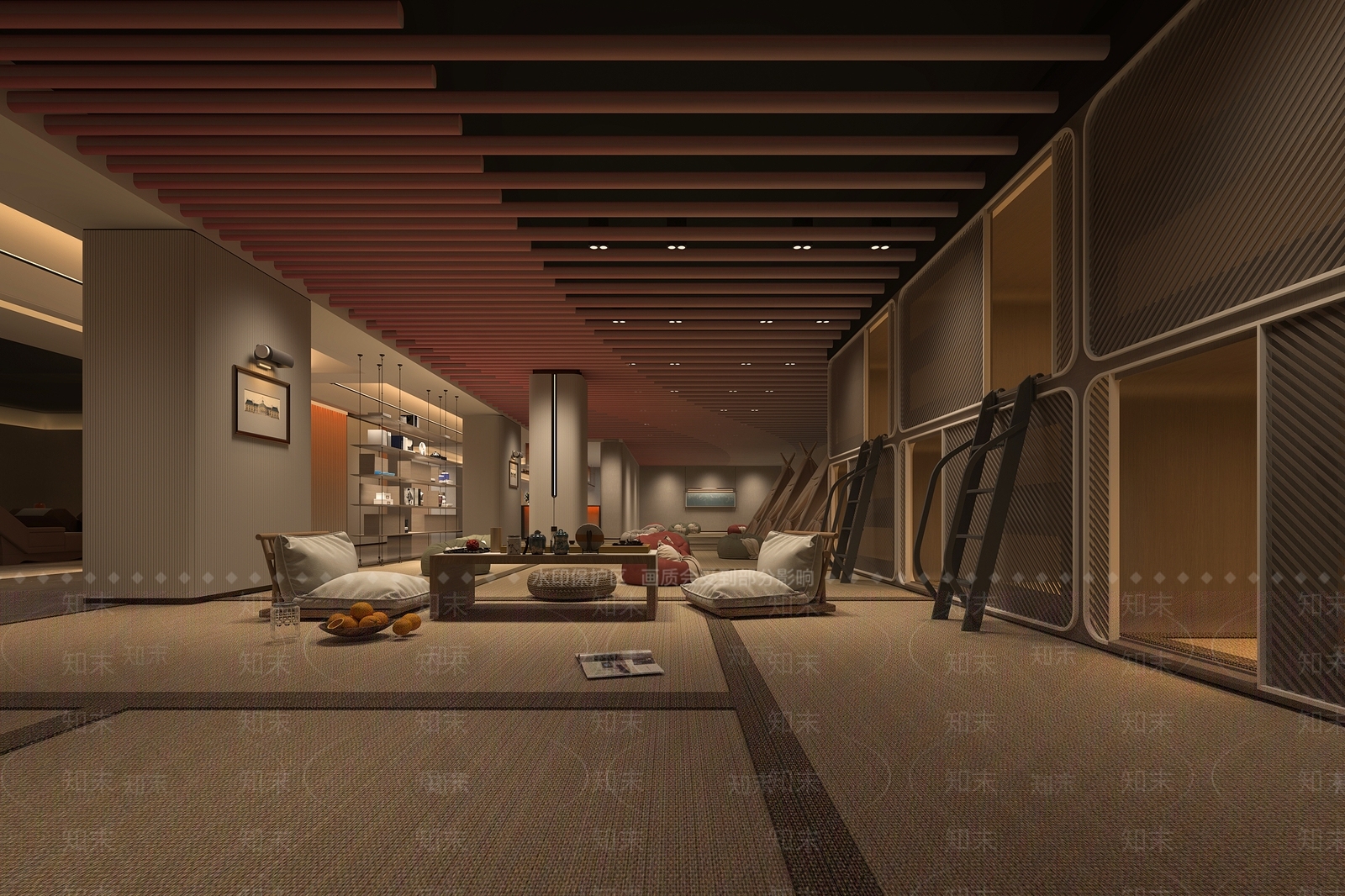 现代网红洗浴中心3D模型下载【ID:1151300400】