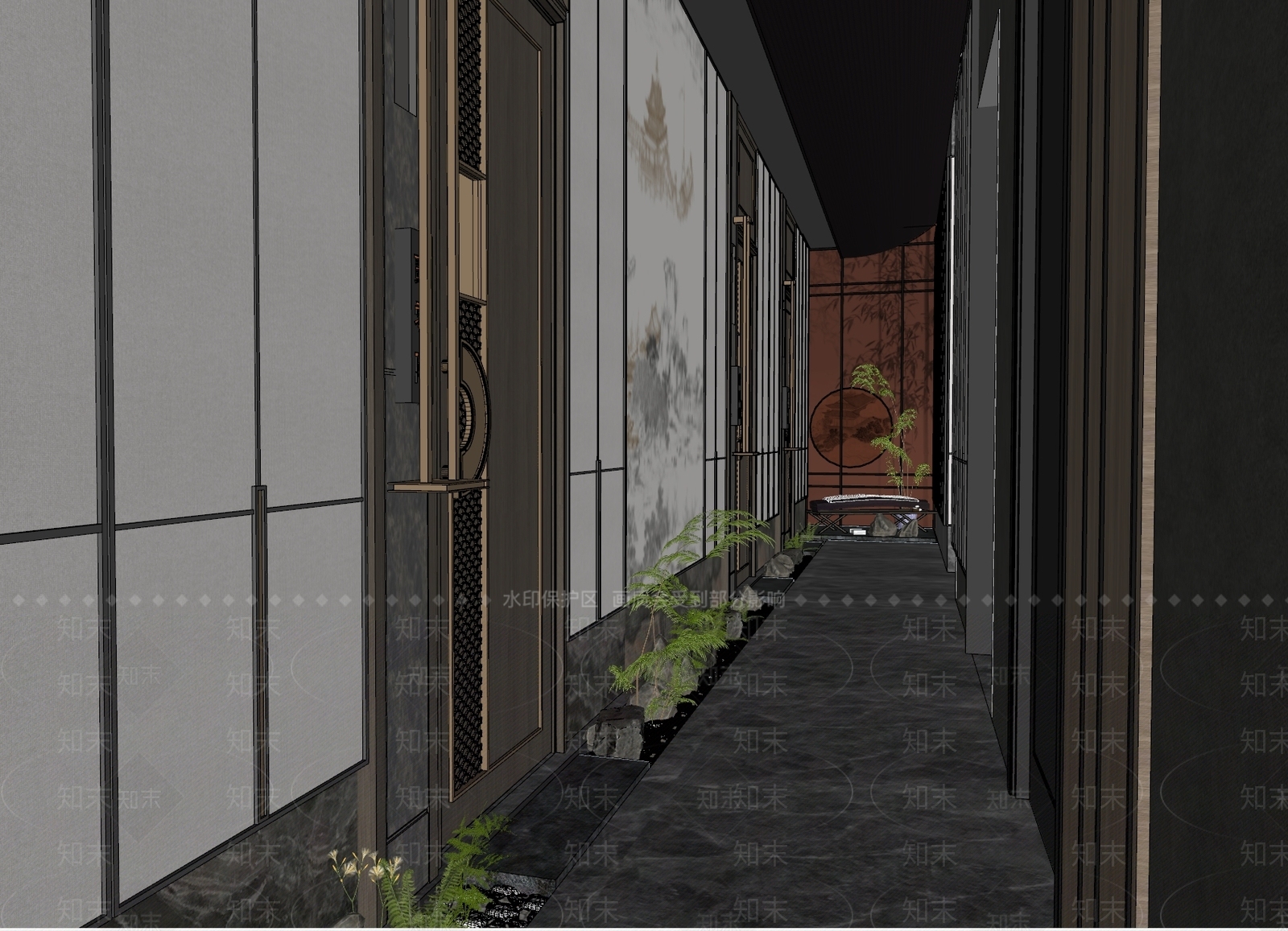 新中式足浴SPASU模型下载【ID:1151309587】