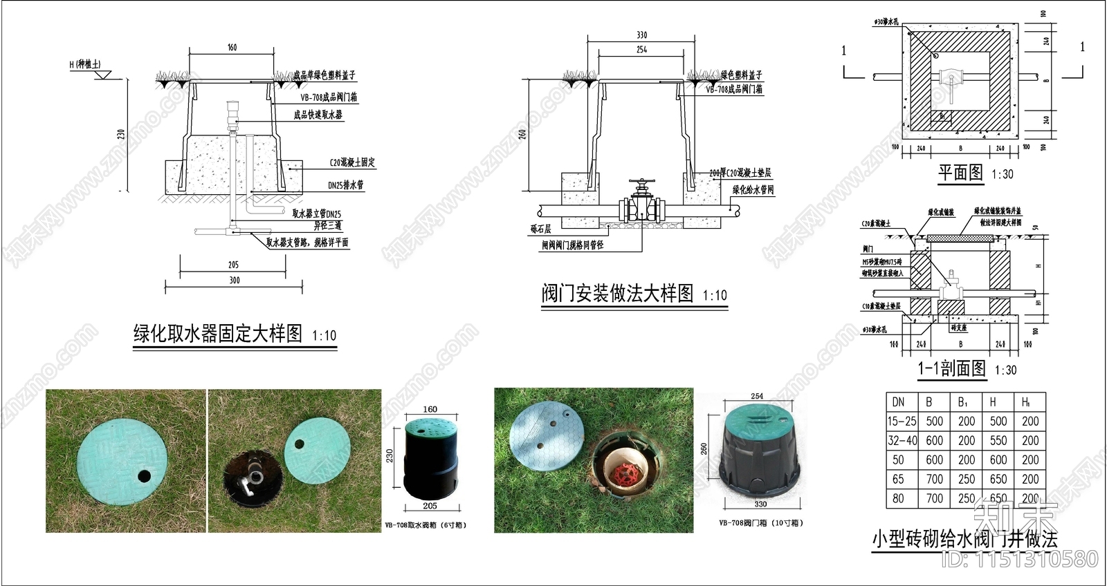 雨水口大样图cad施工图下载【ID:1151310580】