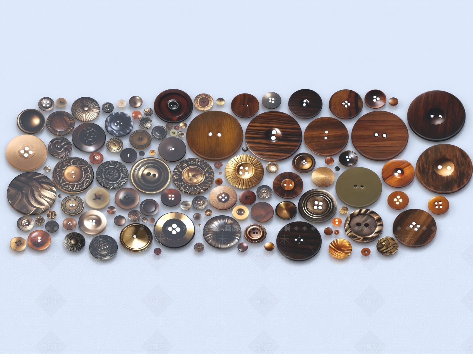 纽扣3D模型下载【ID:1151312162】