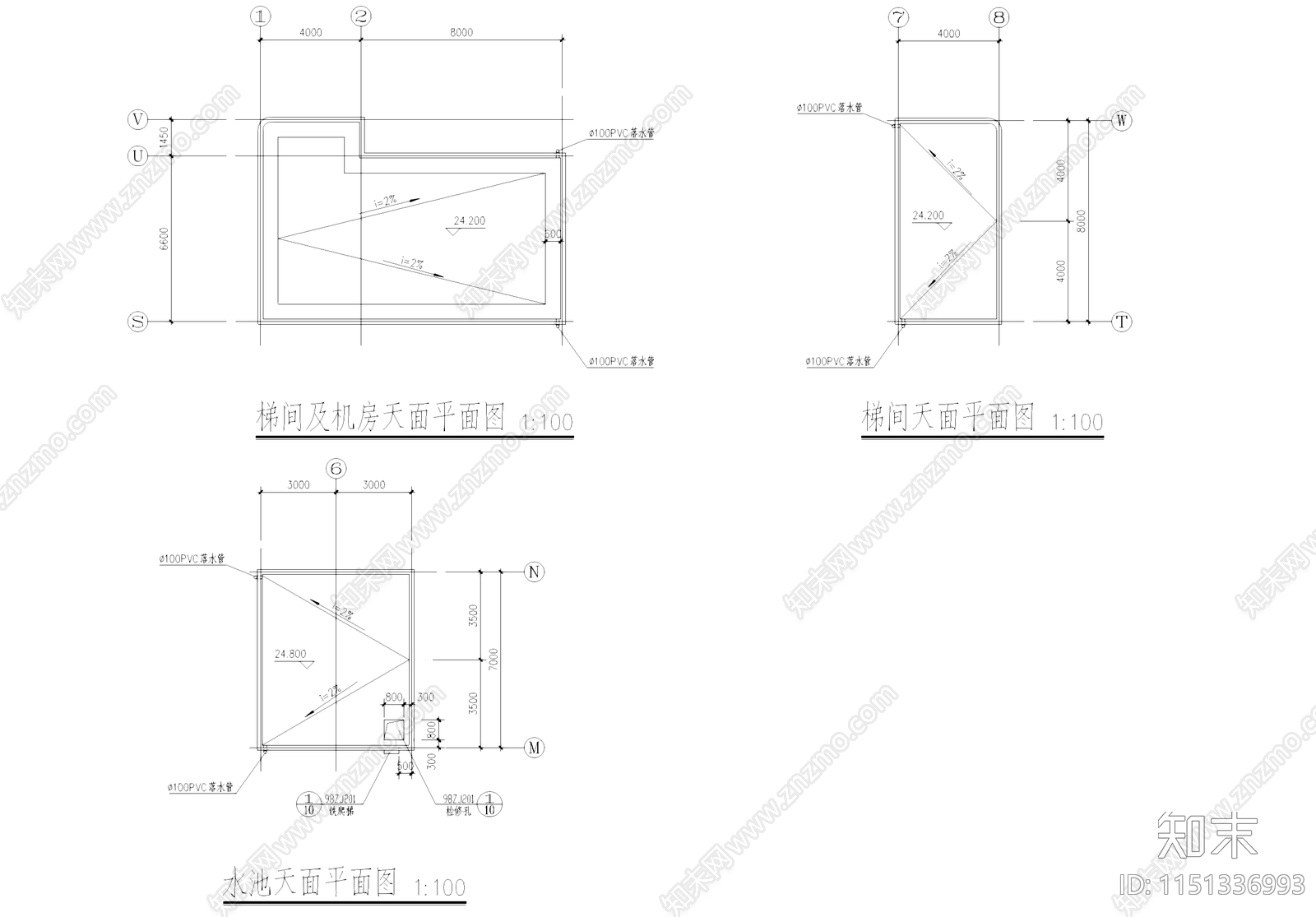亚伦车间试验办公工业厂房建筑cad施工图下载【ID:1151336993】