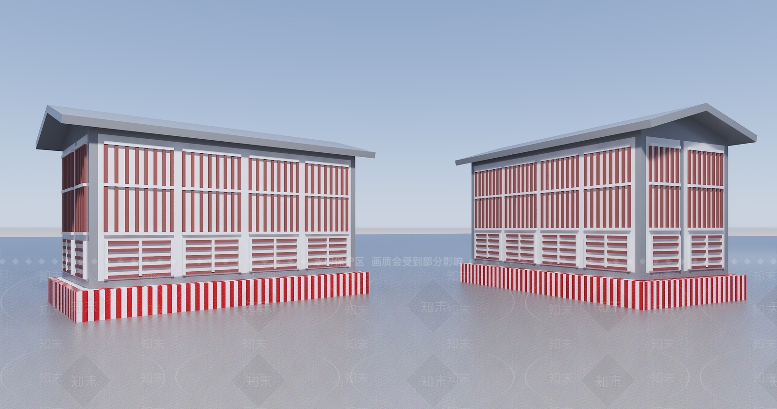 户外配电房3D模型下载【ID:1151341157】