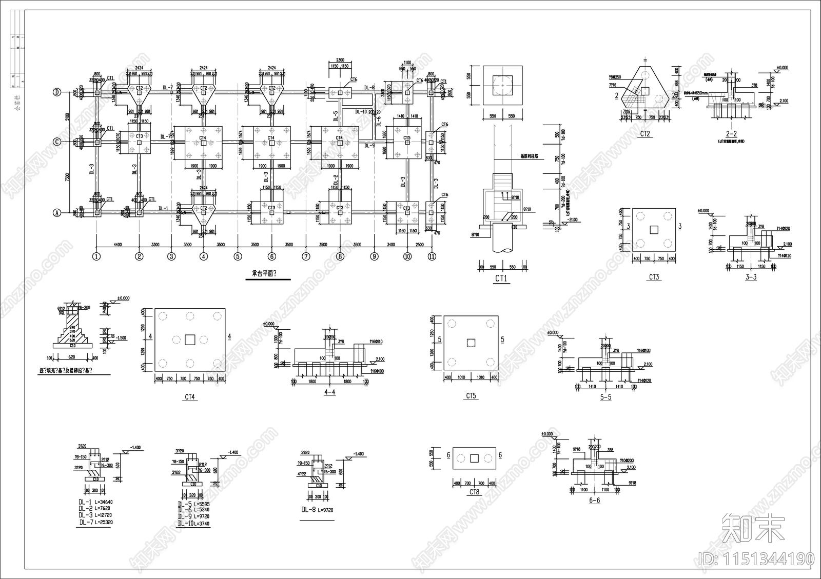 某银行分行建筑cad施工图下载【ID:1151344190】