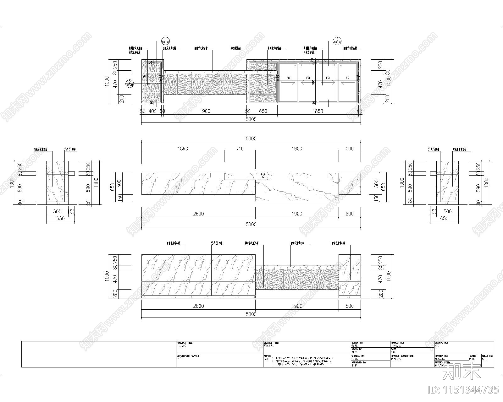 1200平办公室室内效果图cad施工图下载【ID:1151344735】