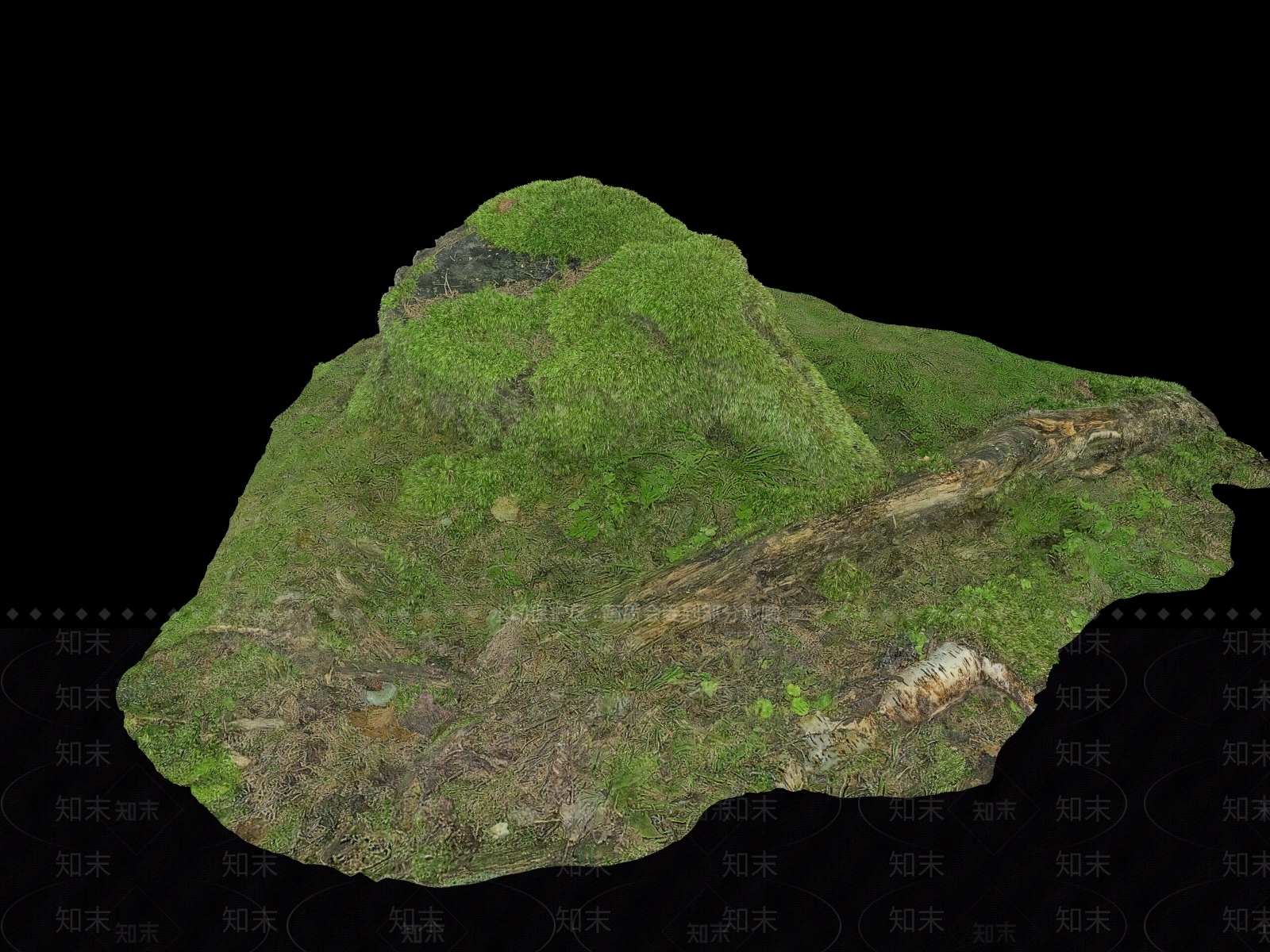 树根3D模型下载【ID:1151345161】