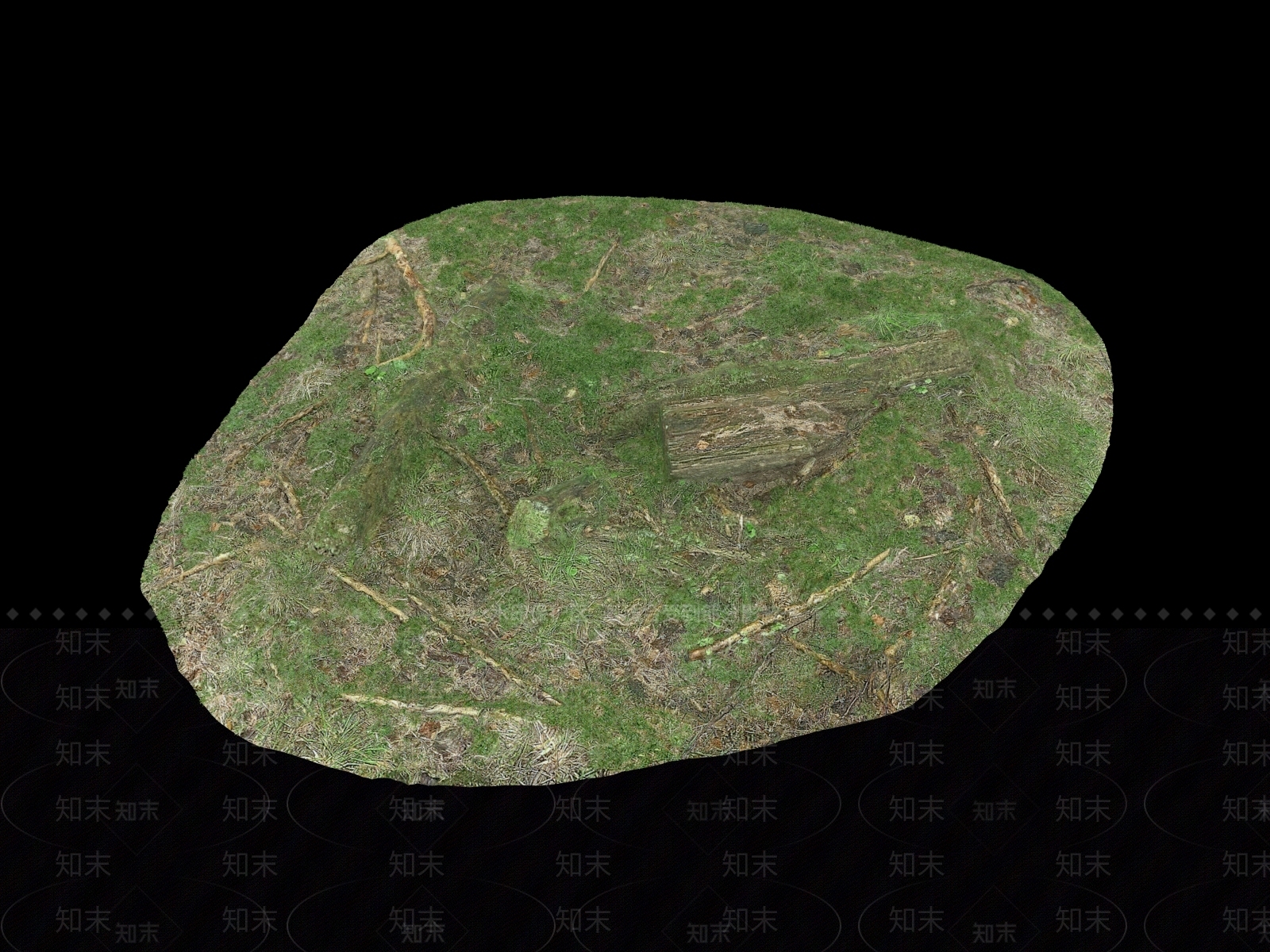 树根3D模型下载【ID:1151345291】