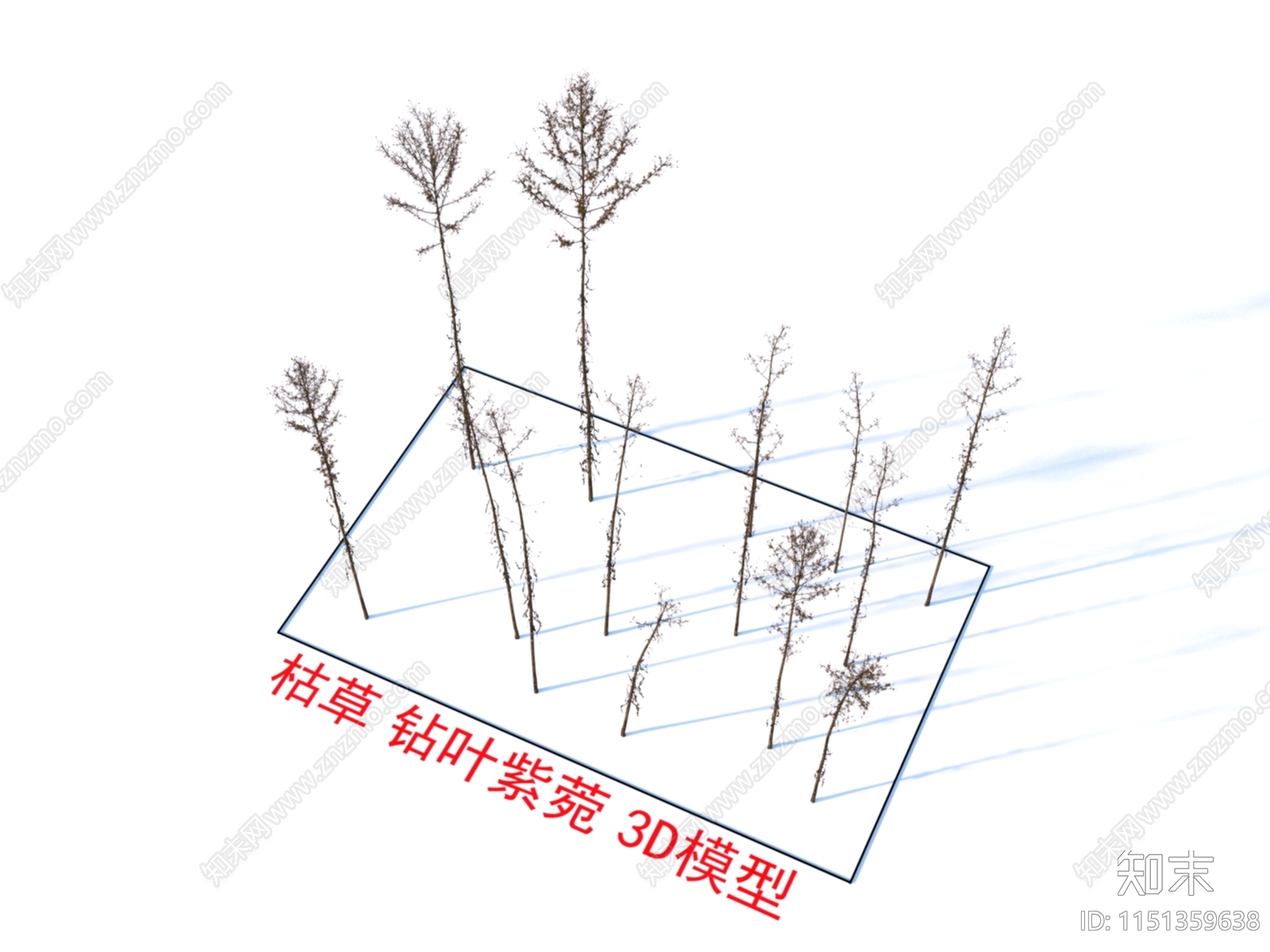 枯草3D模型下载【ID:1151359638】