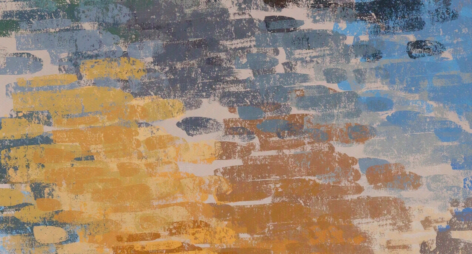 现代彩色抽象笔刷涂鸦墙布贴图下载【ID:1151393106】