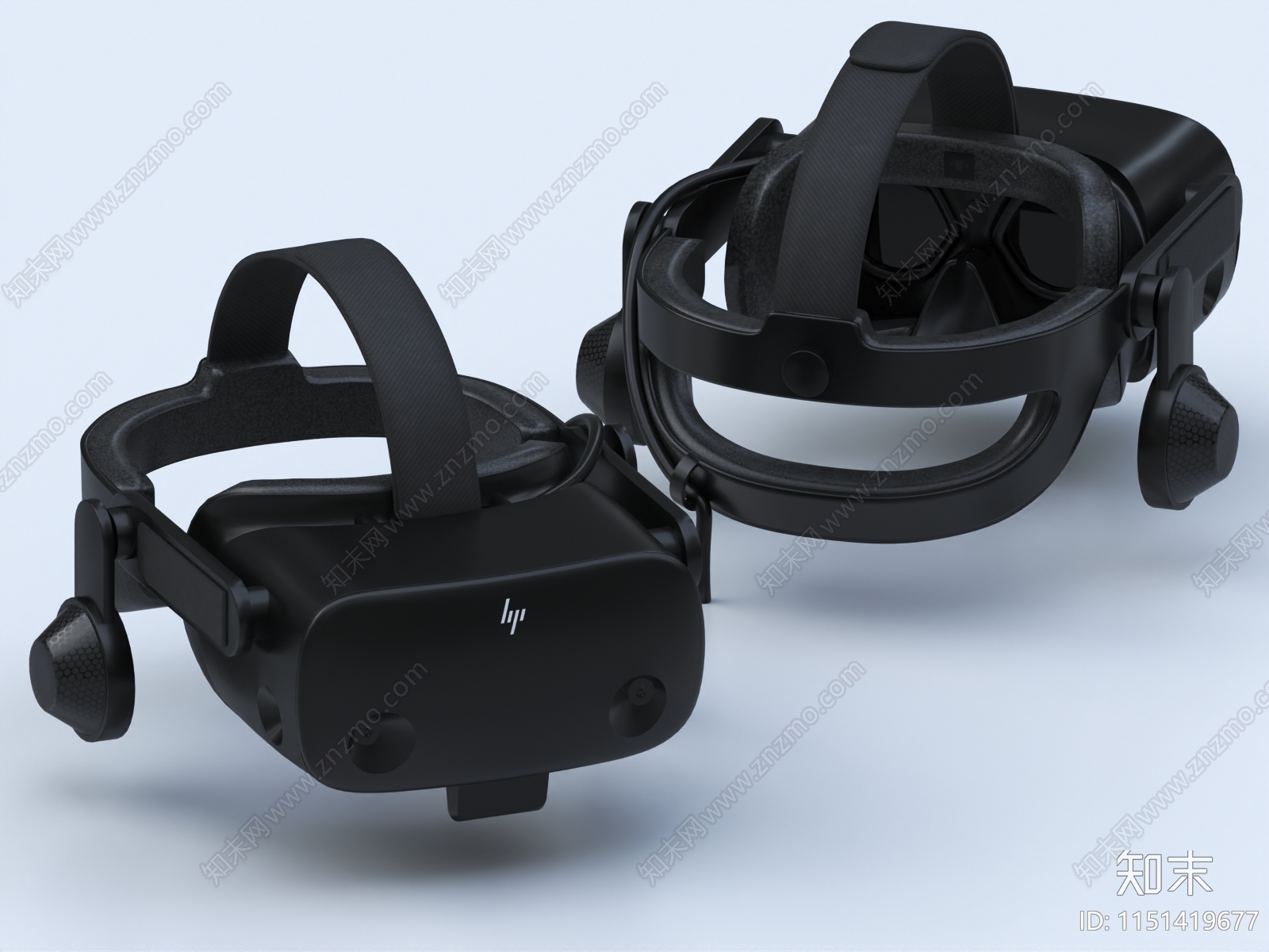 VR头盔3D模型下载【ID:1151419677】