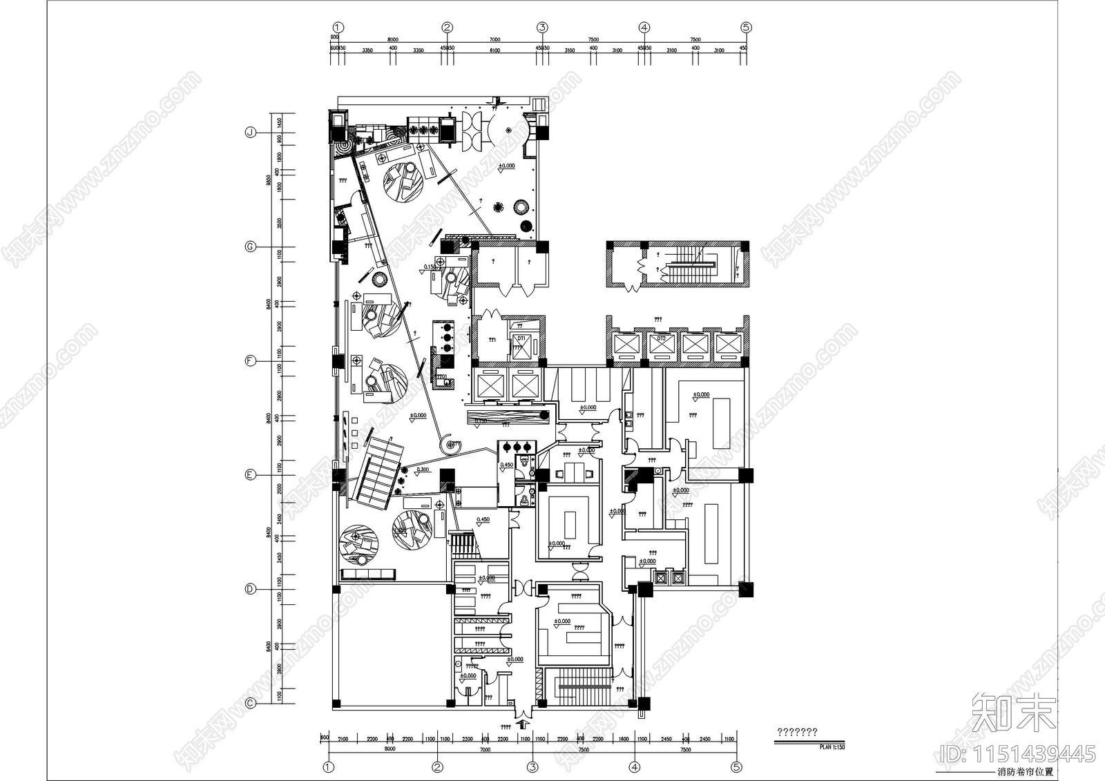 石家庄中宏ktv平面图cad施工图下载【ID:1151439445】