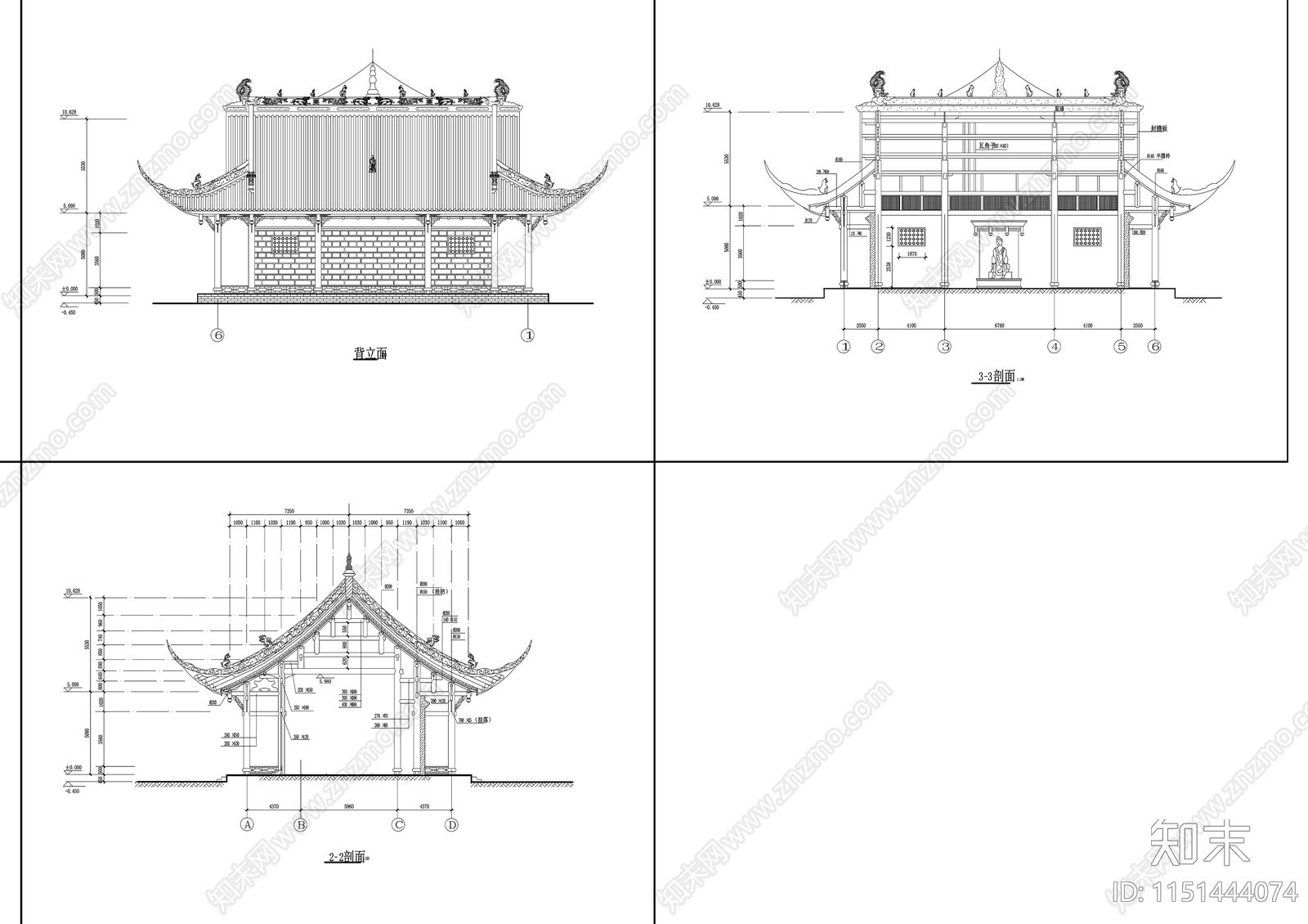 37cad施工图下载【ID:1151444074】