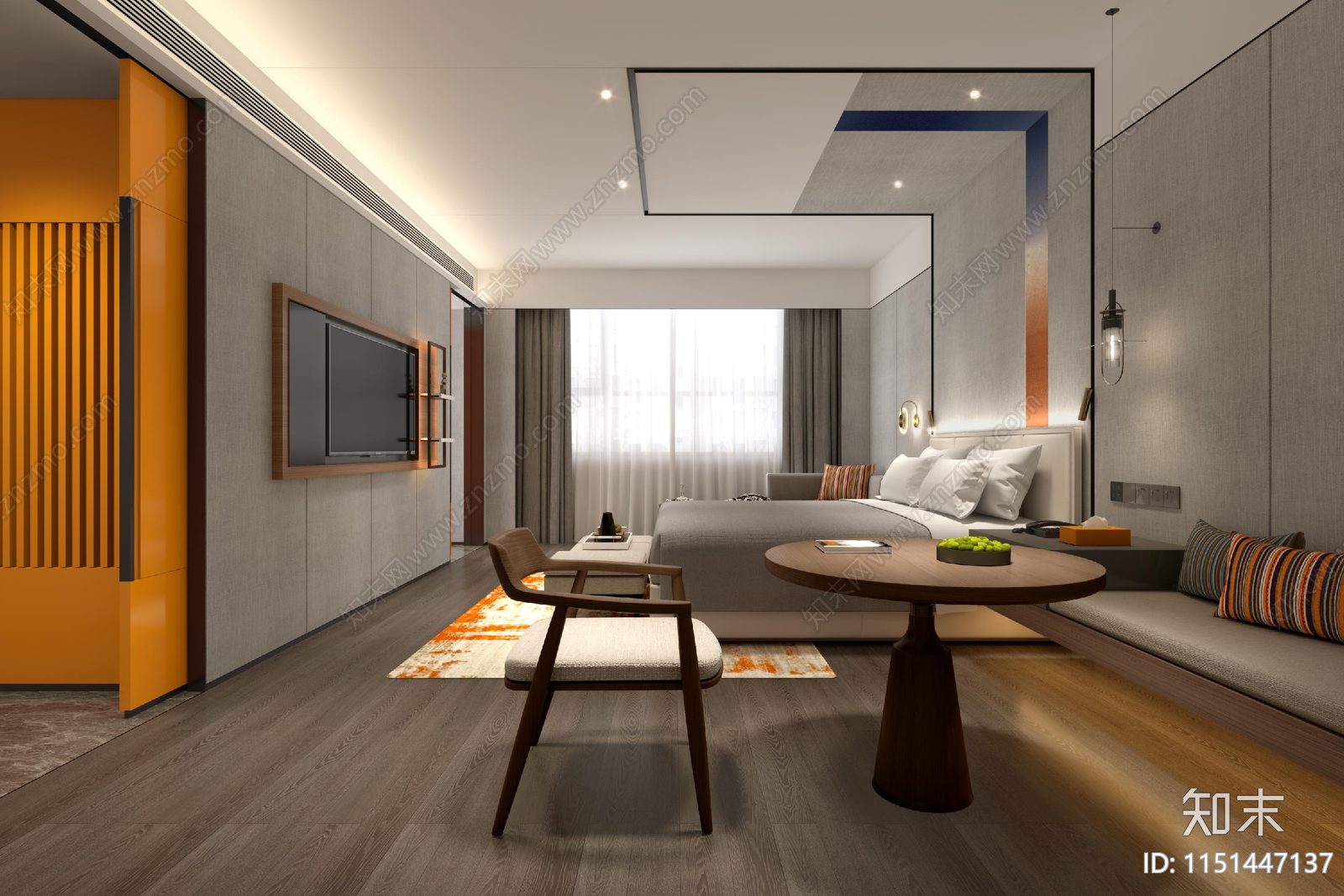 丹凤酒店K2酒店客房施工图下载【ID:1151447137】