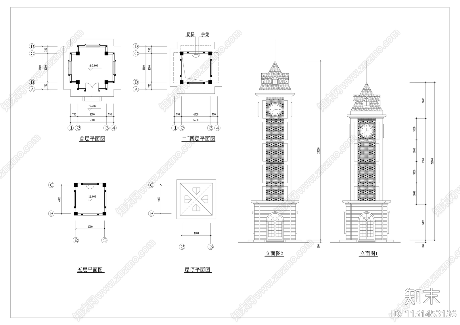 1027cad施工图下载【ID:1151453136】