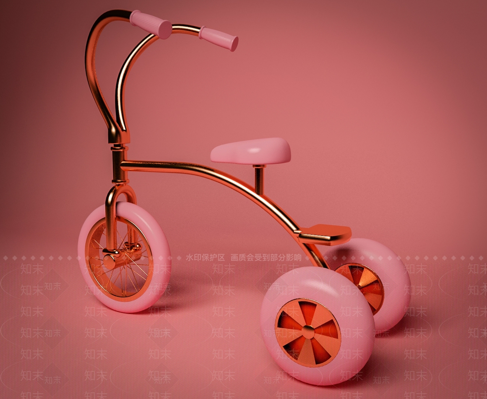 儿童车3D模型下载【ID:1151467000】