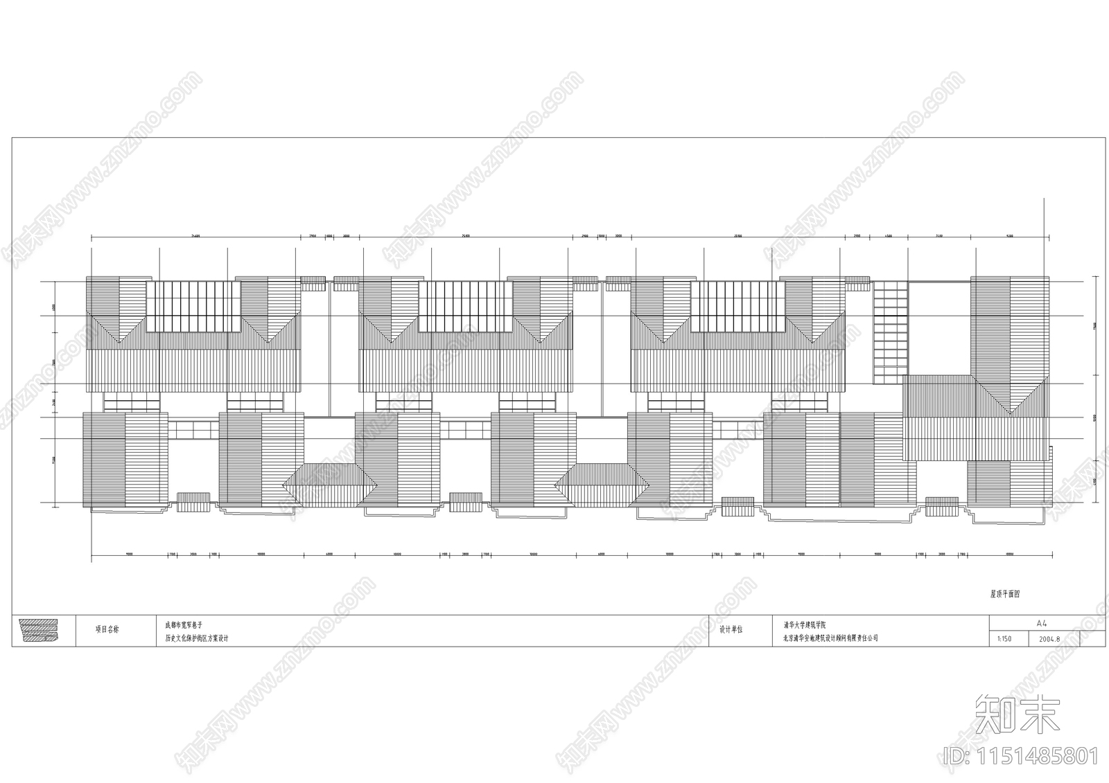 成都宽窄巷子宽居会所建筑方案设计cad施工图下载【ID:1151485801】