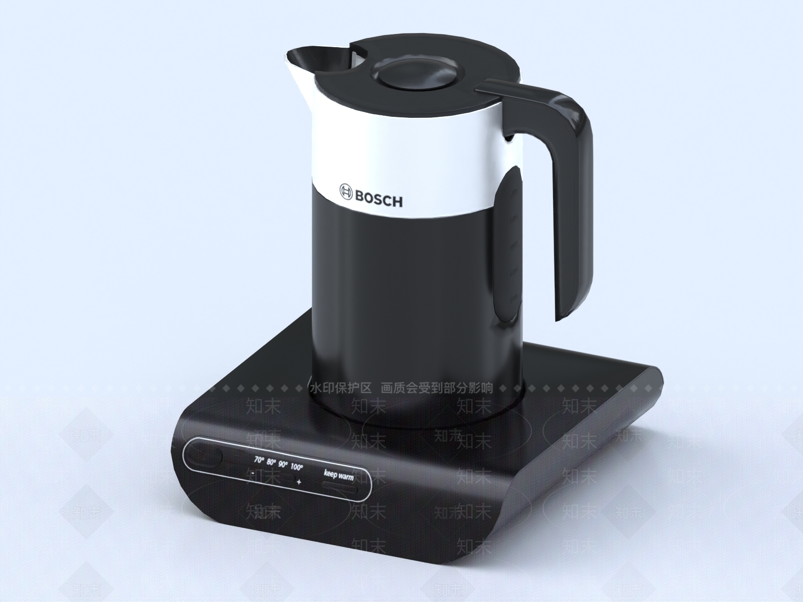 电热水壶3D模型下载【ID:1151487655】