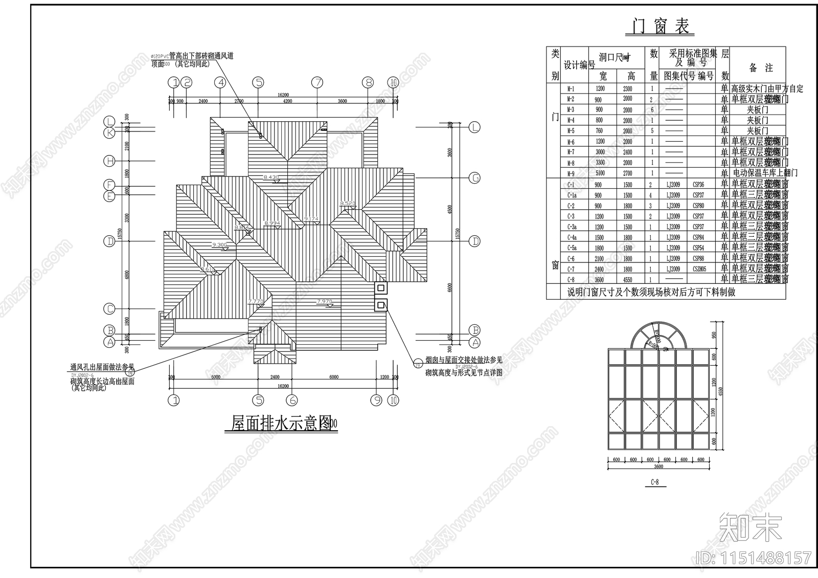 84别墅cad施工图下载【ID:1151488157】