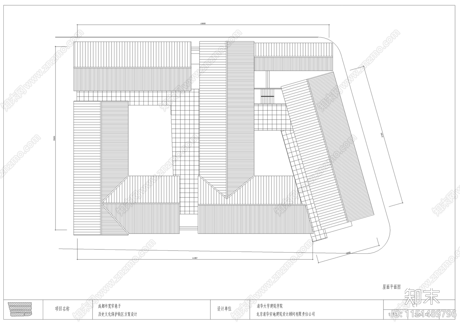 成都宽窄巷子餐饮建筑方案设计cad施工图下载【ID:1151489796】